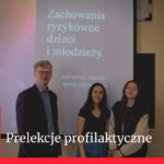 Prelekcja na temat zachowań ryzykownych dzieci i młodzieży