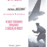 I miejsce w terenowej grze z okazji rocznicy Akcji „Most III”