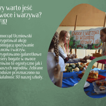 Czy warto jeść owoce i warzywa ? TAK!!!