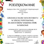 Podziękowanie