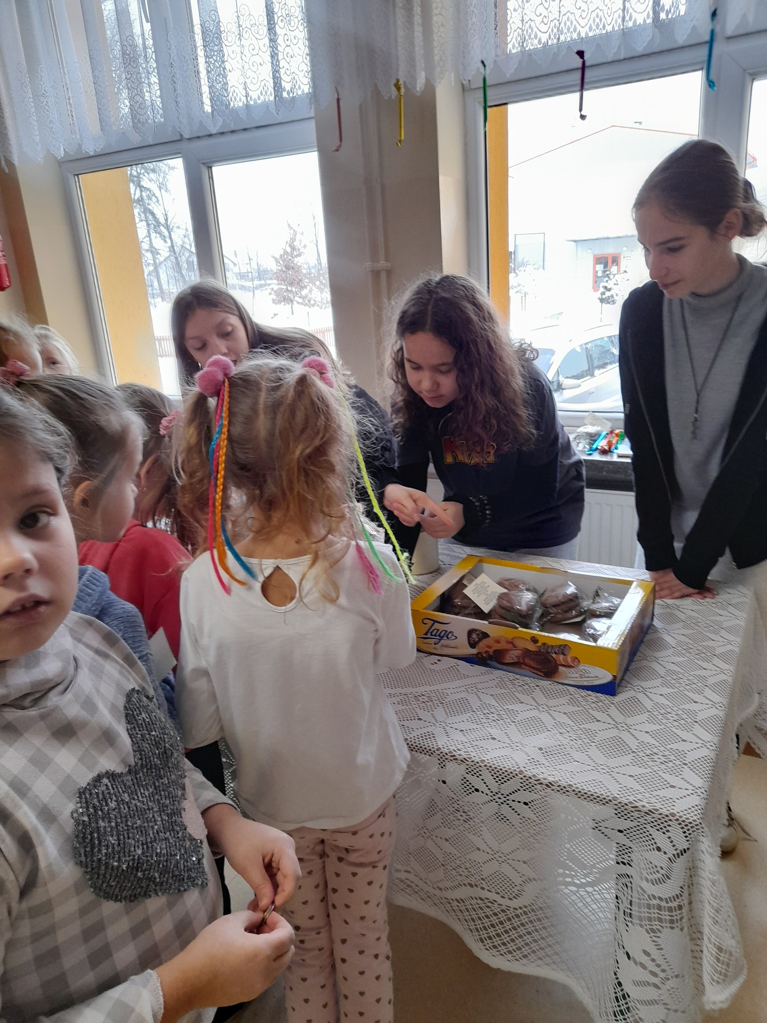 potkanie wolontariuszy przed Świętami Bożego Narodzenia i nowym rokiem 2023
