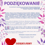 PODZIĘKOWANIE