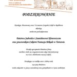 Podziękowania dla Cukierni Fantazja-Mikado