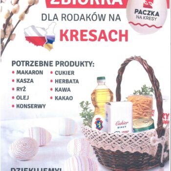 Zbiórka dla rodaków na kresach.