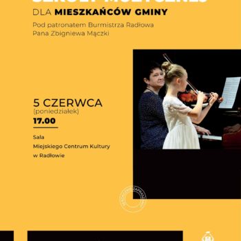 Koncert uczniów Szkoły Muzycznej – filia Radłów