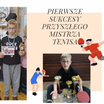 Pierwsze sukcesy przyszłego mistrza tenisa