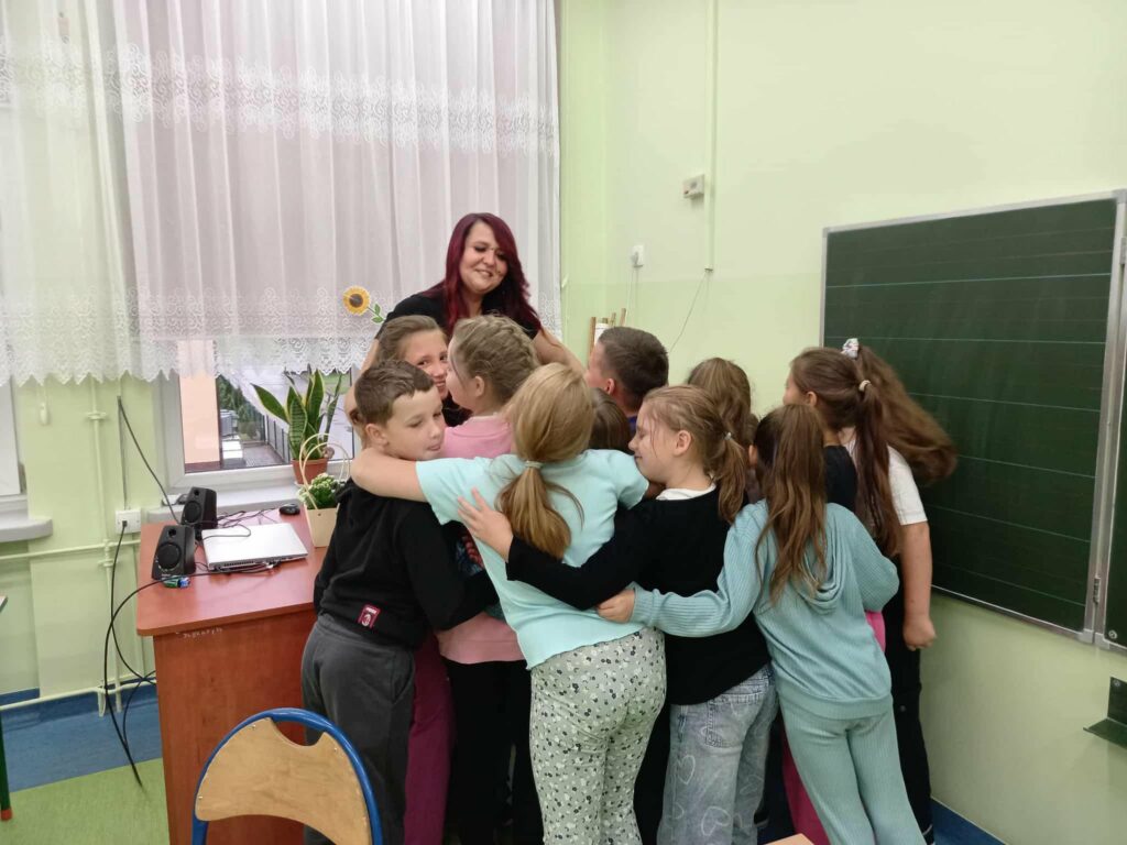 Spotkanie klasy 3a z Panią Sylwią Świerczek