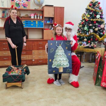 Mikołaj w klasie 2a