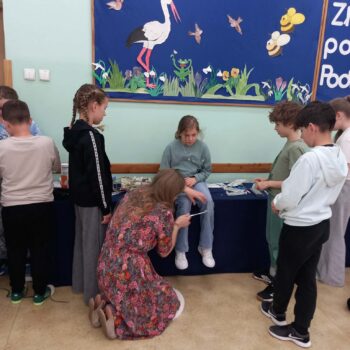 Spotkanie klas trzecich z Panią Martą Kaczówką