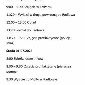 Pierwsze dni półkolonii za nami! ☀️ Pierwsze dni półkolonii za nami! ☀️