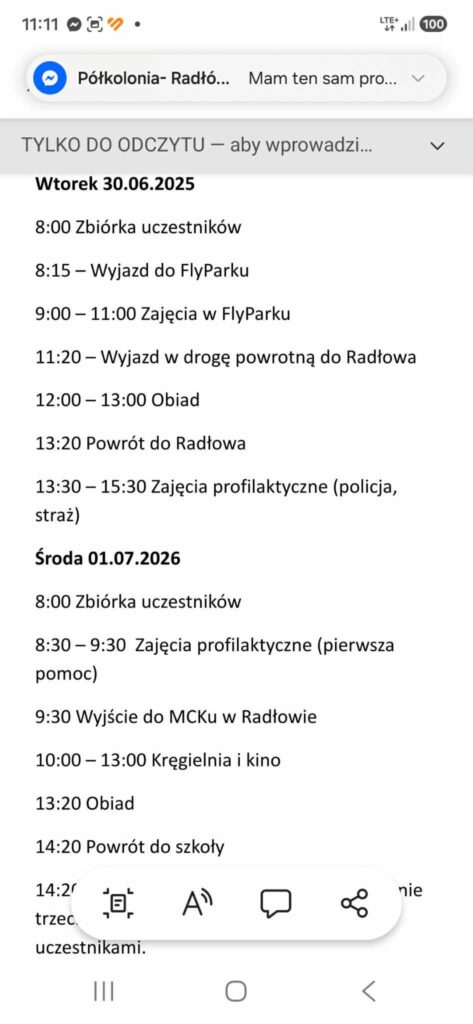 Pierwsze dni półkolonii za nami! ☀️ Pierwsze dni półkolonii za nami! ☀️